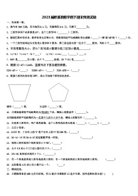 2023届郎溪县数学四下期末预测试题含解析