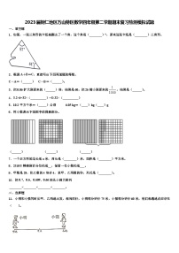 2023届铜仁地区万山特区数学四年级第二学期期末复习检测模拟试题含解析