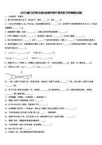 2023届门头沟区石景山区数学四下期末复习检测模拟试题含解析