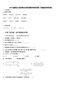 2023届黑龙江省双鸭山市饶河县数学四年级第二学期期末联考试题含解析