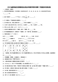 2023届青海省玉树藏族自治州治多县数学四年级第二学期期末经典试题含解析