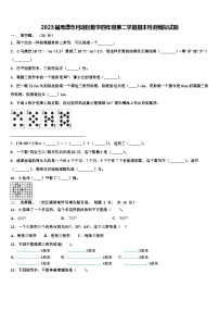 2023届鹰潭市月湖区数学四年级第二学期期末检测模拟试题含解析