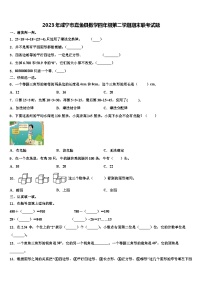 2023年咸宁市嘉鱼县数学四年级第二学期期末联考试题含解析