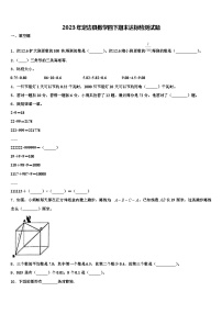 2023年定边县数学四下期末达标检测试题含解析