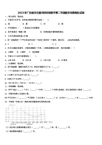 2023年广东韶关乐昌市四年级数学第二学期期末经典模拟试题含解析