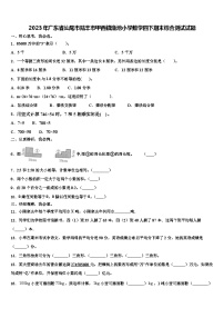 2023年广东省汕尾市陆丰市甲西镇渔池小学数学四下期末综合测试试题含解析