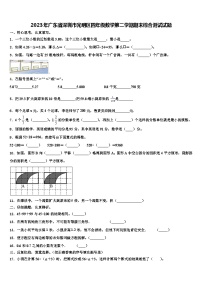 2023年广东省深圳市光明区四年级数学第二学期期末综合测试试题含解析