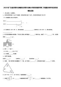 2023年广东省深圳市光明新区深圳市光明小学四年级数学第二学期期末教学质量检测模拟试题含解析