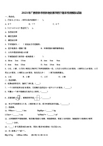 2023年广西桂林市桂林地区数学四下期末检测模拟试题含解析