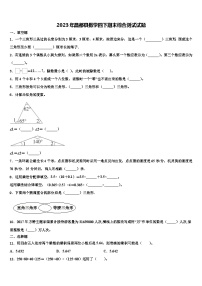 2023年昌都县数学四下期末综合测试试题含解析