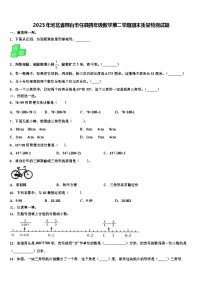 2023年河北省邢台市任县四年级数学第二学期期末质量检测试题含解析