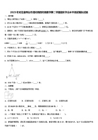 2023年河北省邢台市清河县四年级数学第二学期期末学业水平测试模拟试题含解析