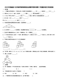 2023年海南省三亚市保亭黎族苗族自治县数学四年级第二学期期末复习检测试题含解析