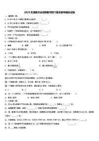 2023年酒泉市金塔县数学四下期末联考模拟试题含解析