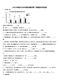 2023年黄石市大冶市四年级数学第二学期期末统考试题含解析