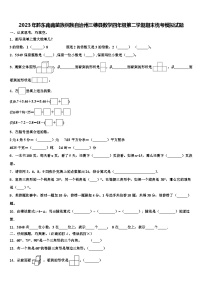 2023年黔东南南苗族侗族自治州三穗县数学四年级第二学期期末统考模拟试题含解析