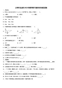 上饶市玉山县2023年数学四下期末综合测试试题含解析