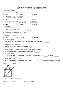 龙海市2023年数学四下期末综合测试试题含解析