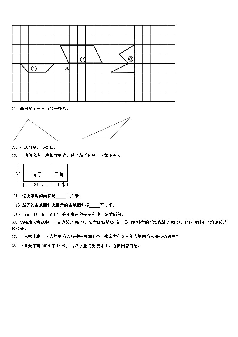 南和县2023年数学四年级第二学期期末经典试题含解析03