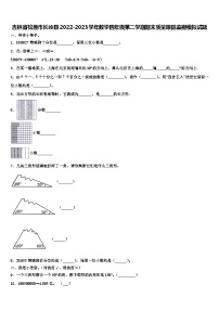 吉林省松原市长岭县2022-2023学年数学四年级第二学期期末质量跟踪监视模拟试题含解析