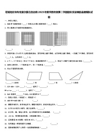 塔城地区和布克赛尔蒙古自治县2023年数学四年级第二学期期末质量跟踪监视模拟试题含解析