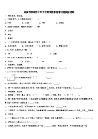 安庆市桐城市2023年数学四下期末检测模拟试题含解析