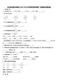 山东省济南市高新区2022-2023学年数学四年级第二学期期末调研试题含解析