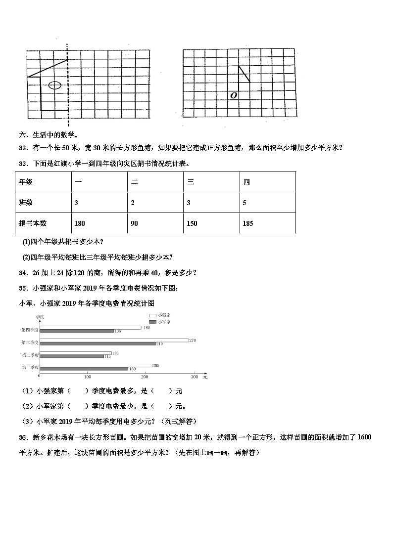 山东省济南市天桥区2022-2023学年数学四下期末质量检测试题含解析03