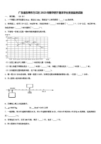 广东省东莞市万江区2023年数学四下期末学业质量监测试题含解析