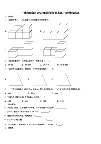 广州市东山区2023年数学四下期末复习检测模拟试题含解析