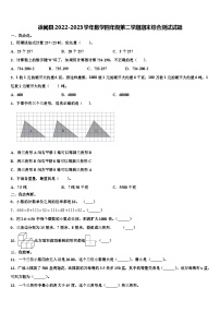 徐闻县2022-2023学年数学四年级第二学期期末综合测试试题含解析