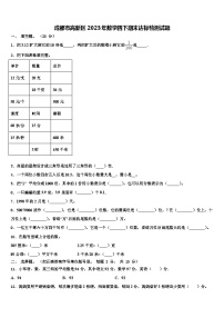 成都市高新区2023年数学四下期末达标检测试题含解析