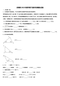 改则县2023年数学四下期末检测模拟试题含解析