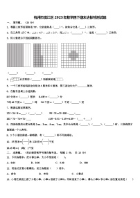 杭州市滨江区2023年数学四下期末达标检测试题含解析