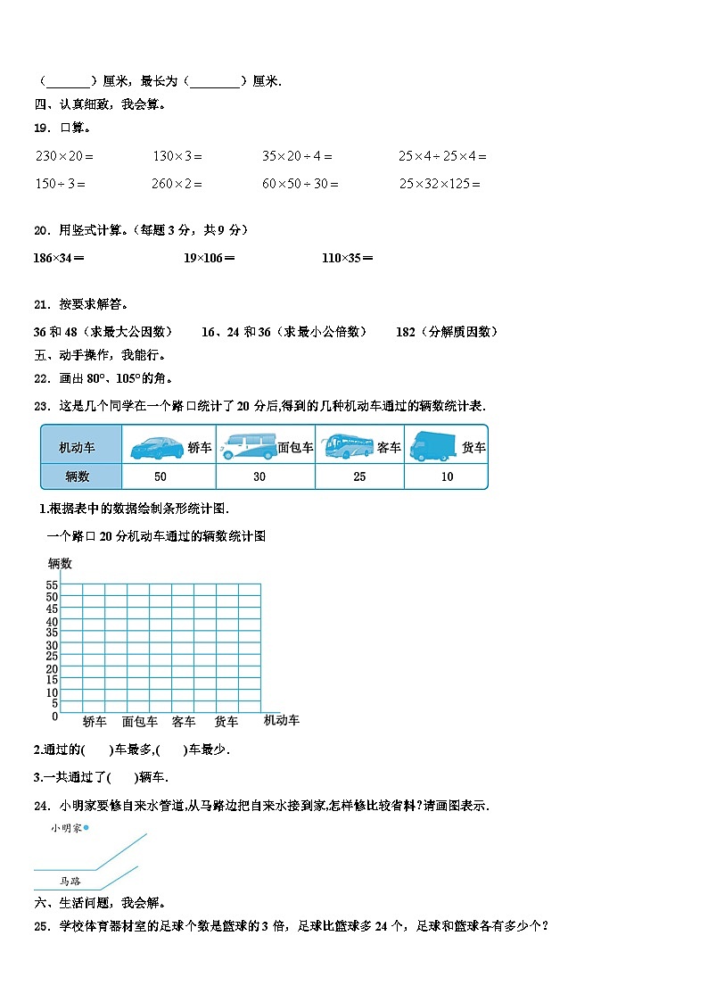 江苏省扬州市广陵区2022-2023学年数学四年级第二学期期末质量检测模拟试题含解析第2页