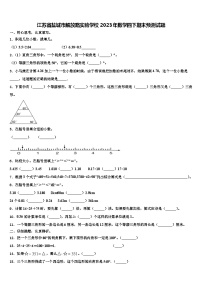 江苏省盐城市解放路实验学校2023年数学四下期末预测试题含解析