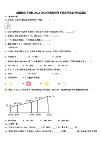 昌都地区丁青县2022-2023学年数学四下期末学业水平测试试题含解析