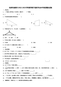 杭州市富阳市2022-2023学年数学四下期末学业水平测试模拟试题含解析