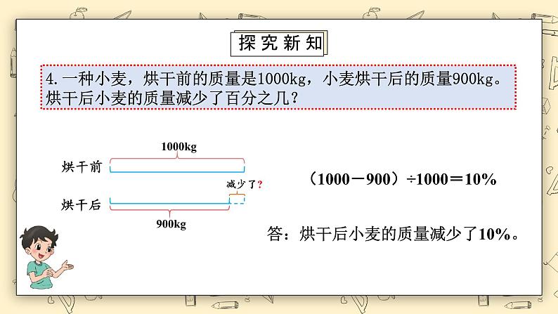北师大六上7.22《百分数的应用（二）》课件+教学设计08