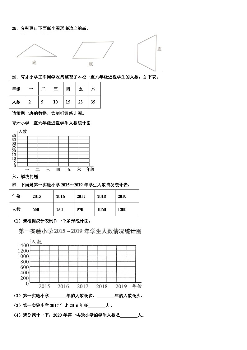 河南省南阳市镇平县2022-2023学年数学四年级第二学期期末复习检测试题含解析第3页