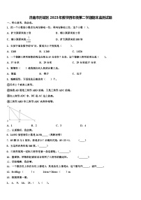 济南市历城区2023年数学四年级第二学期期末监测试题含解析