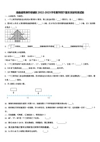 湖南省株洲市荷塘区2022-2023学年数学四下期末质量检测试题含解析