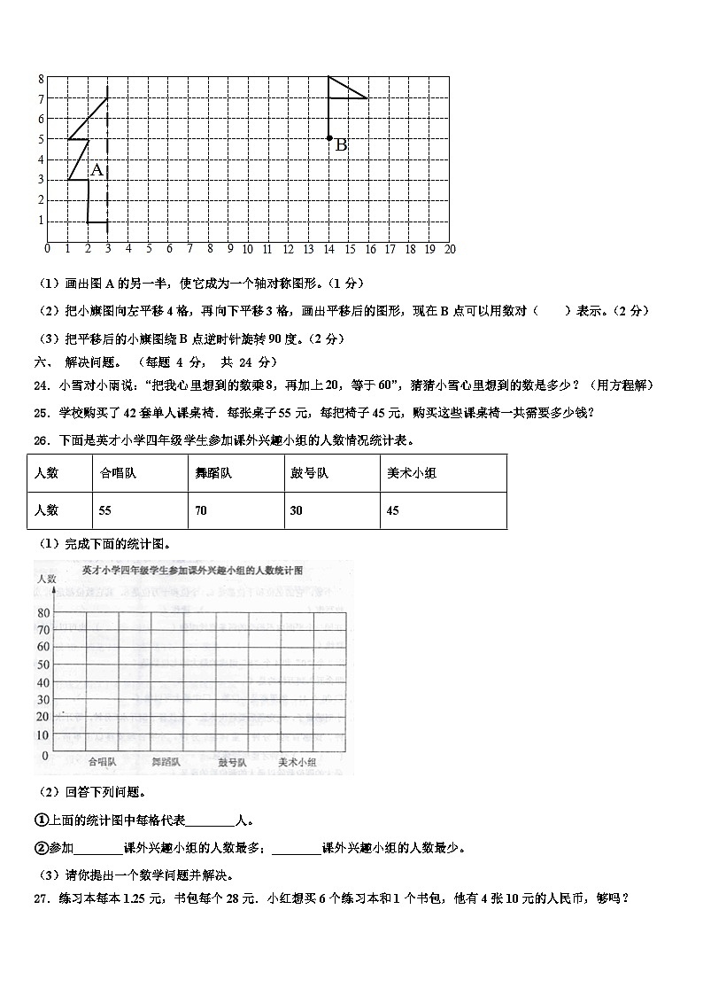 米脂县2022-2023学年数学四下期末调研试题含解析第3页