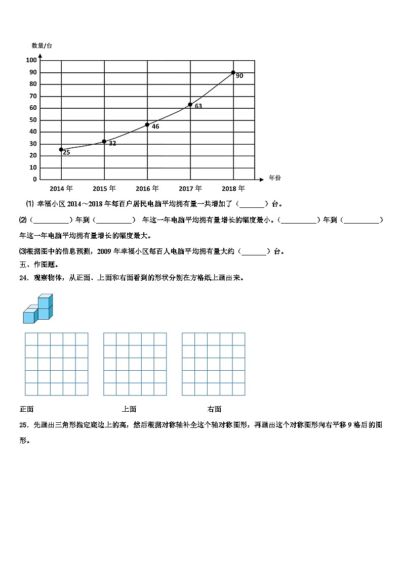 连云港市灌南县2022-2023学年数学四下期末联考模拟试题含解析03