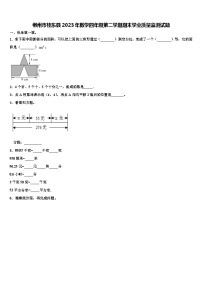 郴州市桂东县2023年数学四年级第二学期期末学业质量监测试题含解析