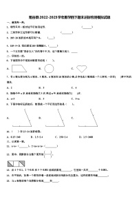 阳谷县2022-2023学年数学四下期末达标检测模拟试题含解析