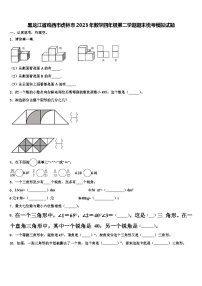 黑龙江省鸡西市虎林市2023年数学四年级第二学期期末统考模拟试题含解析