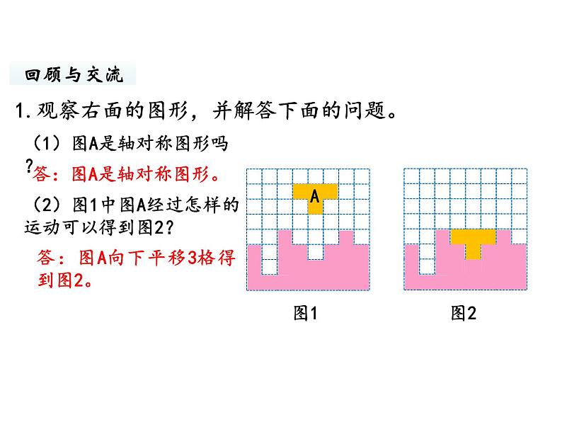 六年级下册数学课件-总复习4.图形与几何第7课时 图形的运动 北师大版第3页