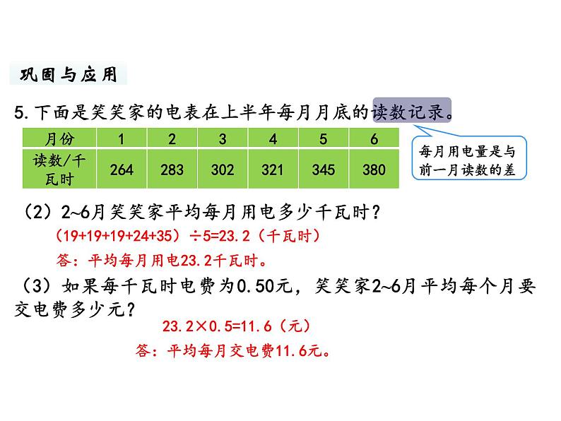 六年级下册数学课件-总复习2.数的运算第4课时 计算与应用（3） 北师大版第6页