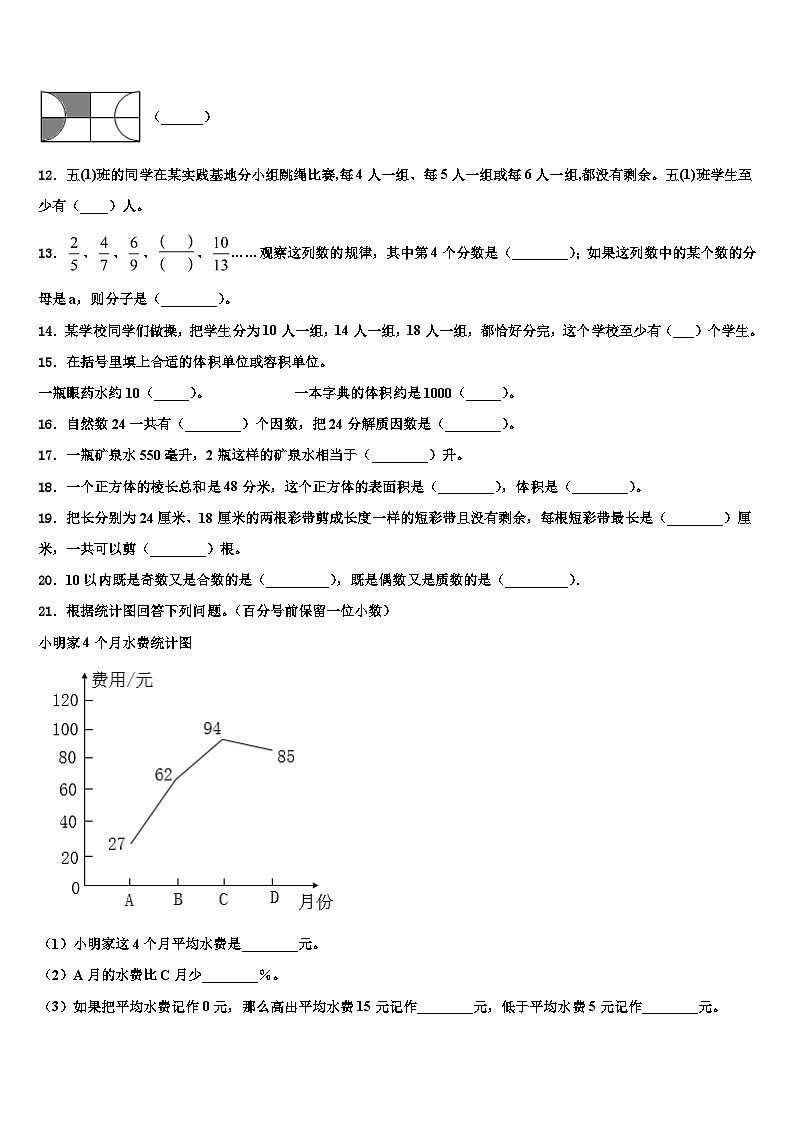 2022-2023学年临沧地区云县六年级数学第二学期期末达标测试试题含解析第2页